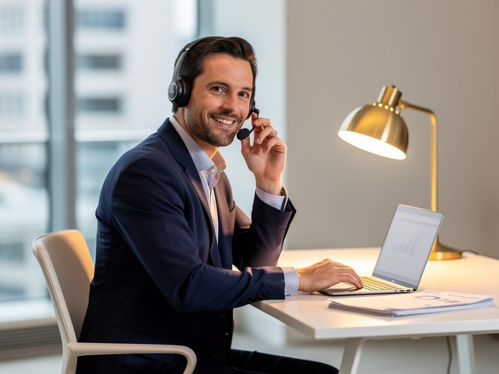 Persönliche Factoring-Beratung am Telefon
